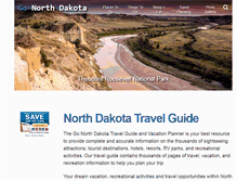 Tablet Screenshot of go-northdakota.com